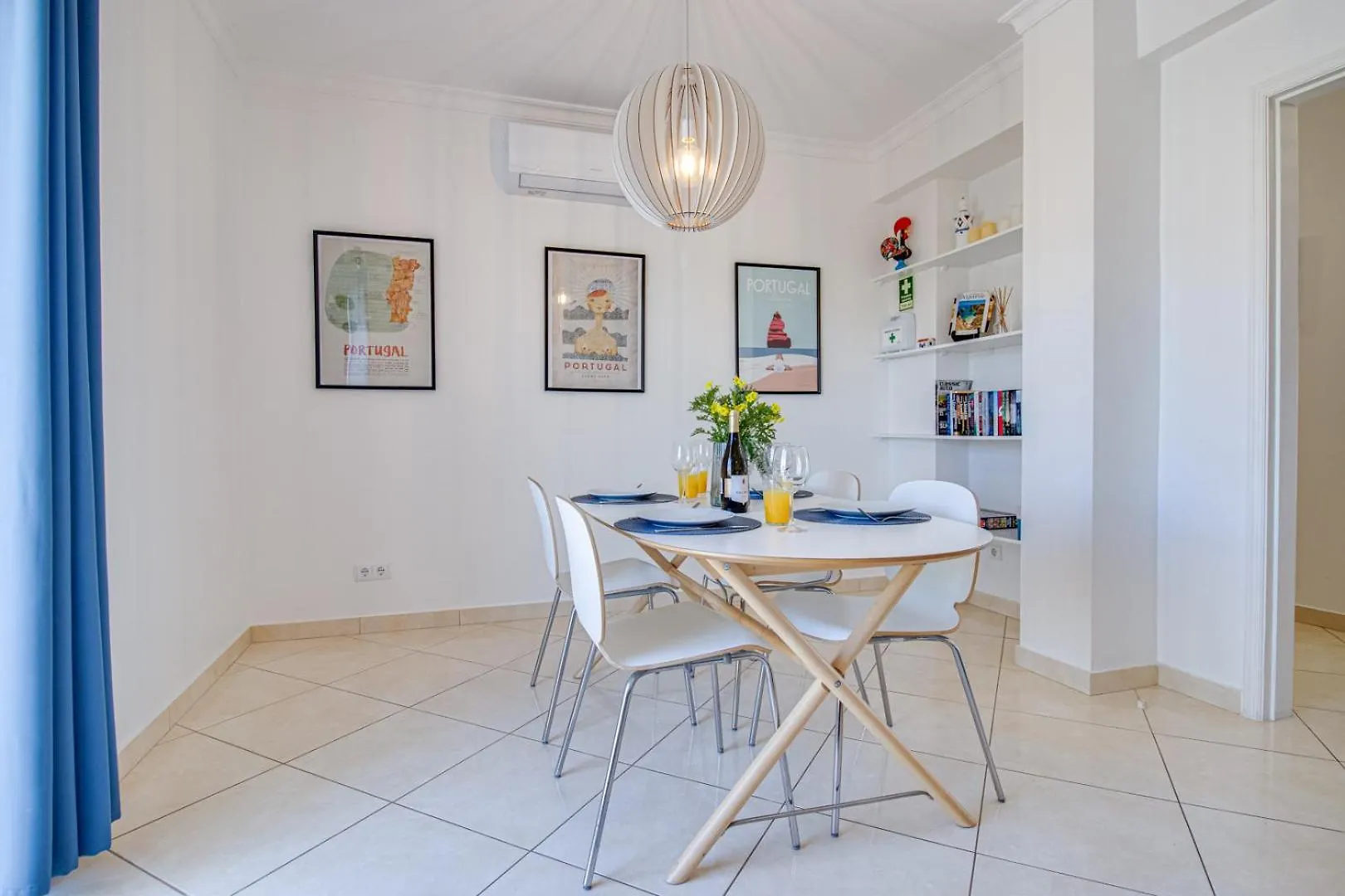 Old Town 2Br 50M Ocean W/ Ac Wi-Fi Parking Terrace Apartment Albufeira Portugal