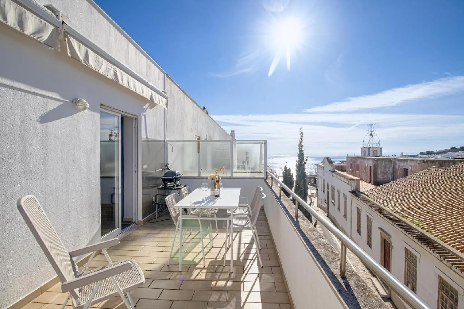 Old Town 2Br 50M Ocean W/ Ac Wi-Fi Parking Terrace Apartment Albufeira 0*,  Portugal